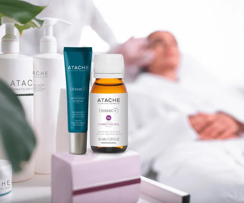Corrective Peel e Intensifier Supreme de la línea Dermic+ de Atache